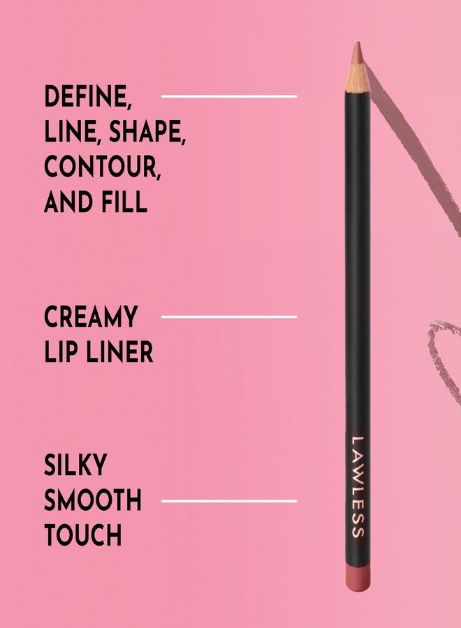 Lawless Women's Forget the Filler Definer Liner, Rosewood, Pink, 0.04 Ounce - Image 3